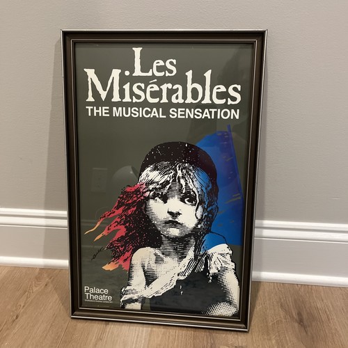 Framed 1980s les miserables - framed,