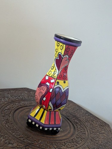 Art pottery vase - vase, prospero