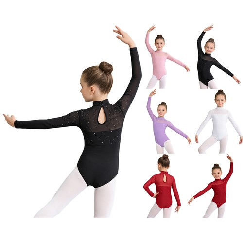 Kids girls gymnastics leotard - girls,