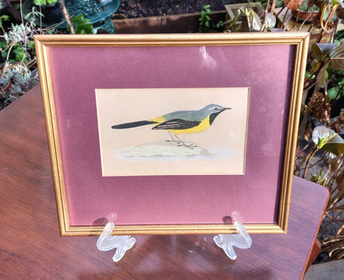 Framed antique victorian hand - framed,