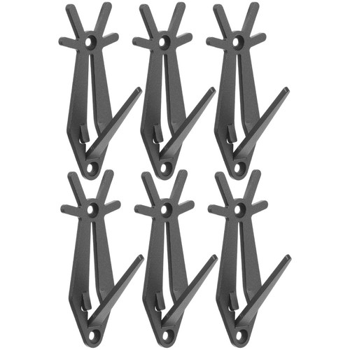 6pcs sturdy deer skull hook - deer,