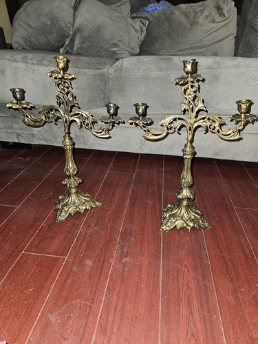 Vintage baroque style - vintage, brass