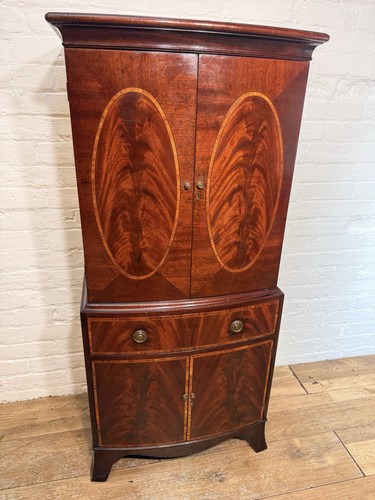 Mahogany drinks cabinet - mahogany, /