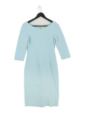 Goat A-Line Midi Dress UK10 in Blue