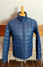 THE NORTH FACE THERMOBALL ECO LIGHTWEIGHT BLUE QUILTED JACKET MENS SIZE SMALL