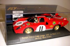 FERRARI 512 S CODA LUNGA  #11 24HR LE MANS 1970 FLY   C29  1/32 Scale Slot Car