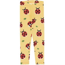 Maxomorra yellow leggings