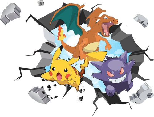 Pokemon wall stickers - pokemon,