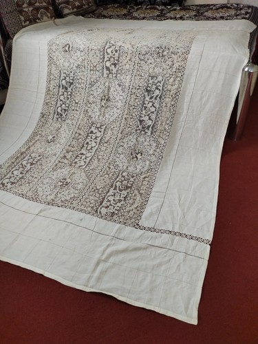 Antique rare linen lace - antique,