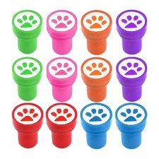 12Pcs Paw Print Stamps Animal