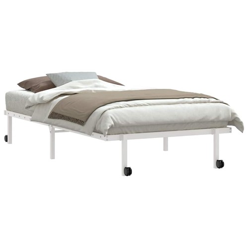 Bed frame without - frame, mattress