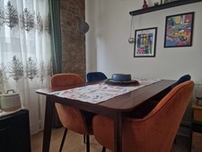 Habitat scandi walnut - walnut, table
