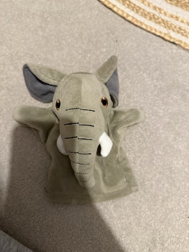 Elephant hand puppet - elephant,