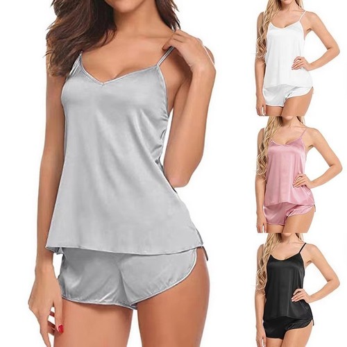 2pcs ladies satin - ladies,