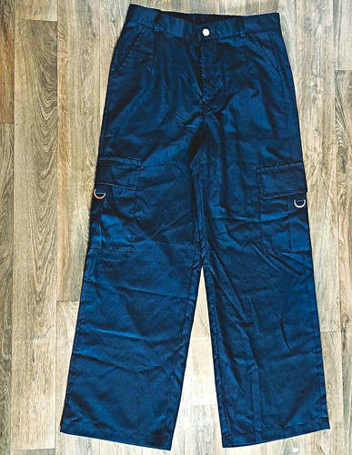 Women navy cotton canvas - cotton,