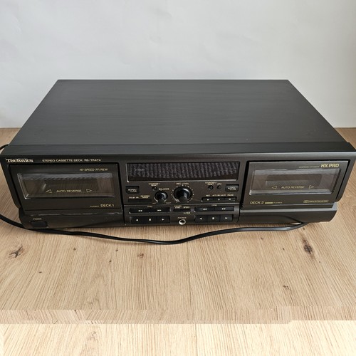 Technics tr474 twin - technics,