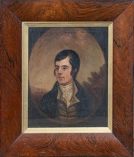 Antique Picture Portrait  Oil