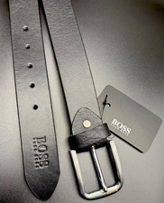 HUGO BOSS Mens Genuine Leather