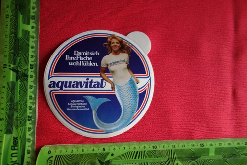 Old sticker aquavital make - sticker, to