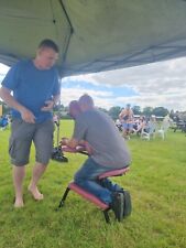 Travel Portable Massage Table Massage Bed SPA Tattoo Scraping Chair HeightAdjust