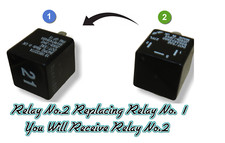 Audi VW 191953227A 3-Pin No.21 Turn Signal Flasher (Replacement) Relay 4DB003750