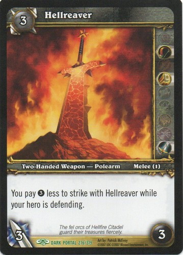 World warcraft ccg - of,
