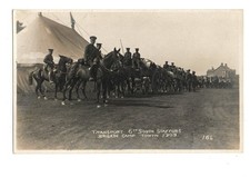 Caernarfonshire. 6th South Staffordshire Brigade at Towyn, 1909. R/P. Military.