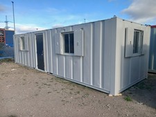 32FT X 10FT ANTI VANDAL OFFICE PORTABLE BUILDING  STEEL CONTAINER OFFICE