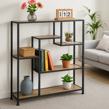5 Tier Bookshelf Display Unit