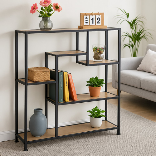 Tier bookshelf display unit - 5,