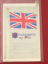 WW1 PATRIOTIC MILITARY PC -