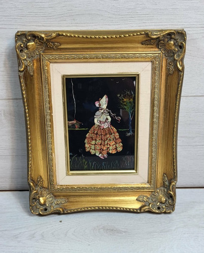 Vintage reverse glass - reverse, art