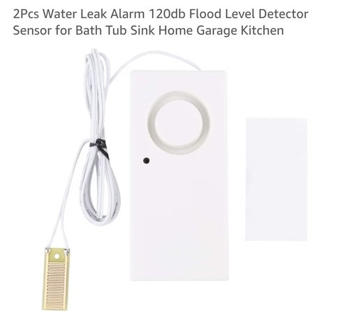 3pcs water leak - alarm, 120db