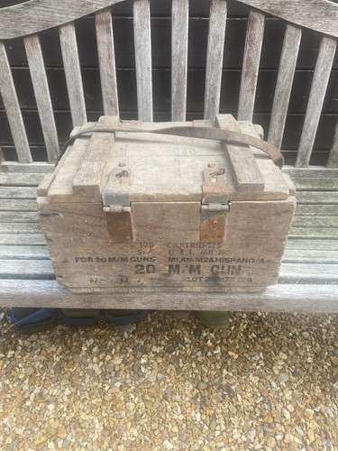 Vintage wooden ammunition box - vintage,