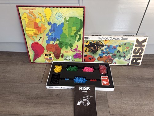 Vintage risk board - risk, game