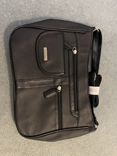 Natalie Anderson Ladies Brown PVC Organiser  Bag.