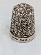 Charles Horner Silver Thimble