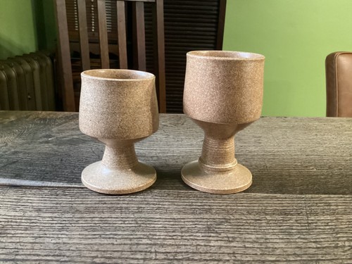 Two goblets from the newport - two,