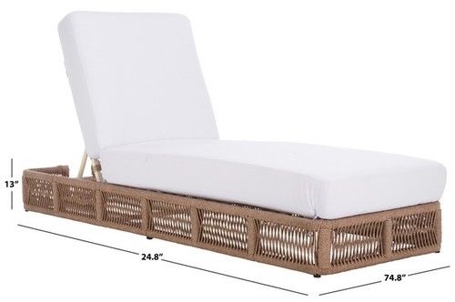 Safavieh gillian chaise - safavieh,