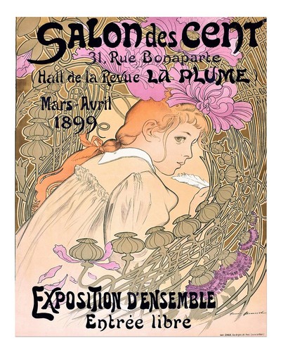 Art nouveau wall - art,