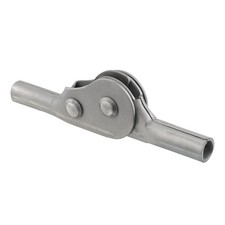 Silver 180 Degree Sofa Hinge