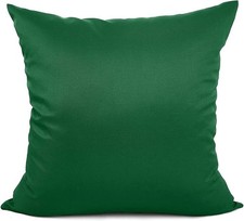 1 Pack Outdoor Cushion For Garden Furniture, 47, Dark Green, 40 x 40 cm