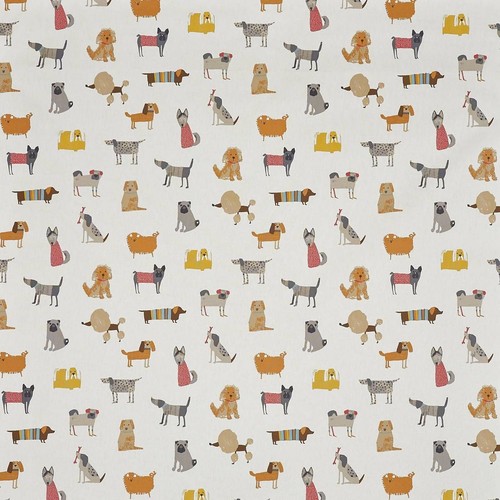 Woof butterscotch fabric - woof, by