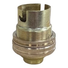 Brass Lamp Holder Un Switched