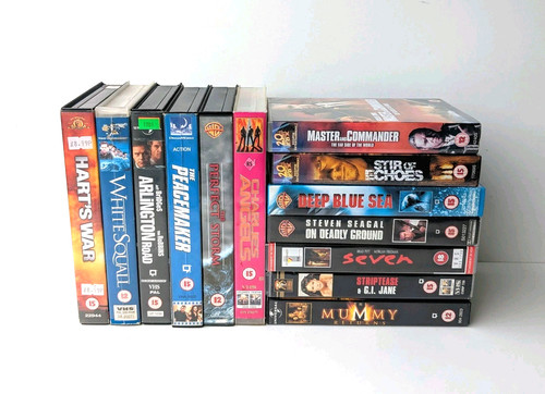 Vintage vhs movie bundle - vhs, 13