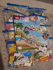 LEGO Friends 41430 Summer Fun Waterpark Set, bagged, manuals, used, no box