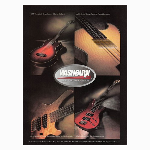 Washburn bass guitar vintage - guitar,