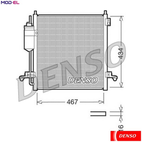 Condenser air conditioning - condenser,