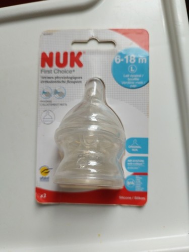 Nuk first choice - nuk, teats