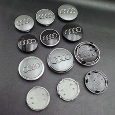 4pcs Audi Wheel Centre Caps 60mm 61mm 68mm 69mm 77mm for A1 A2 A3 A4 A5 A6 A7...